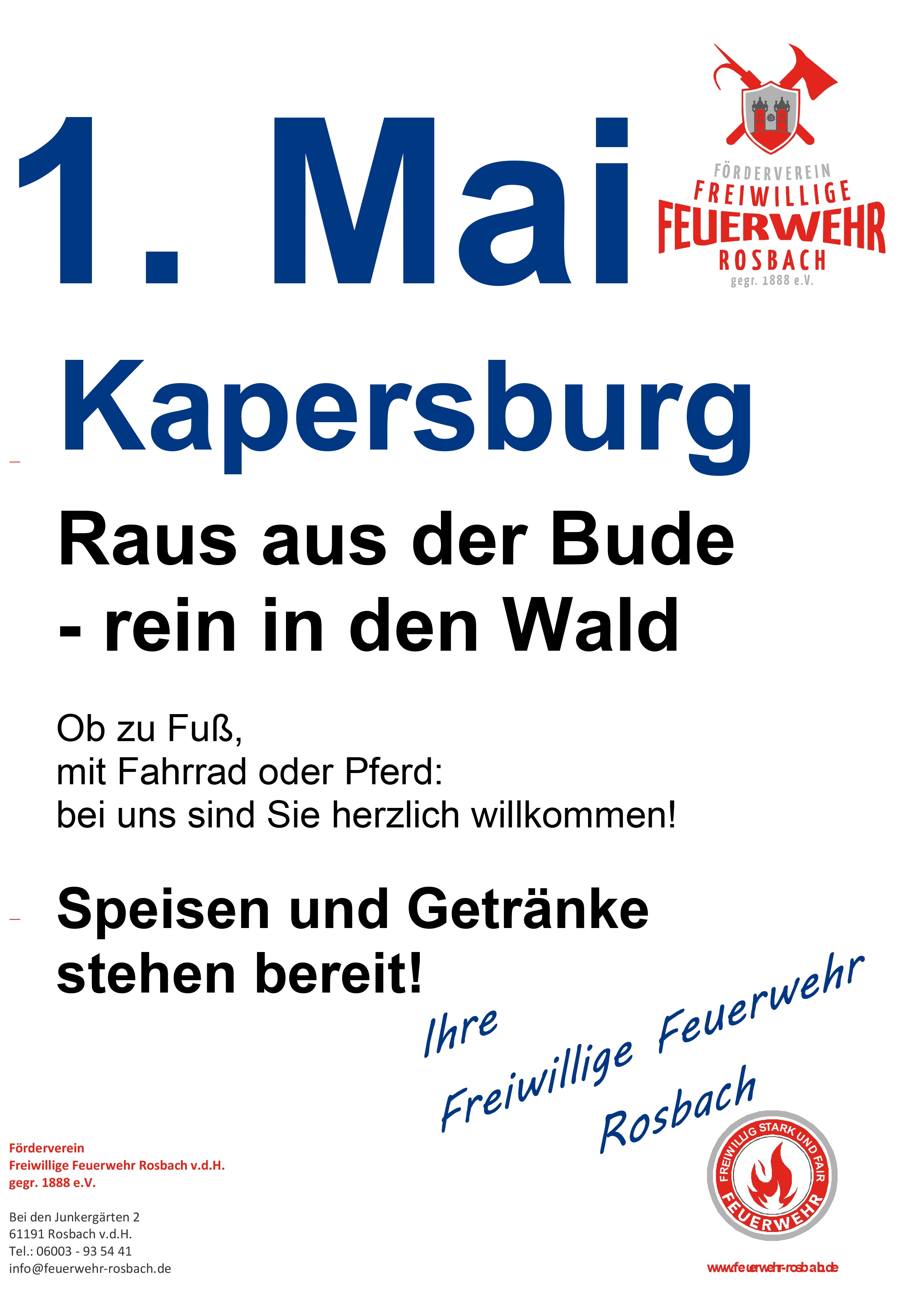 1.Mai auf der Kapersburg