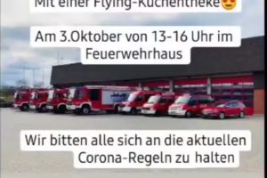 +++ Besonderer Tag der offenen Tür mit Flying Kuchentheke +++