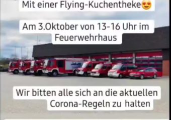 +++ Besonderer Tag der offenen Tür mit Flying Kuchentheke +++