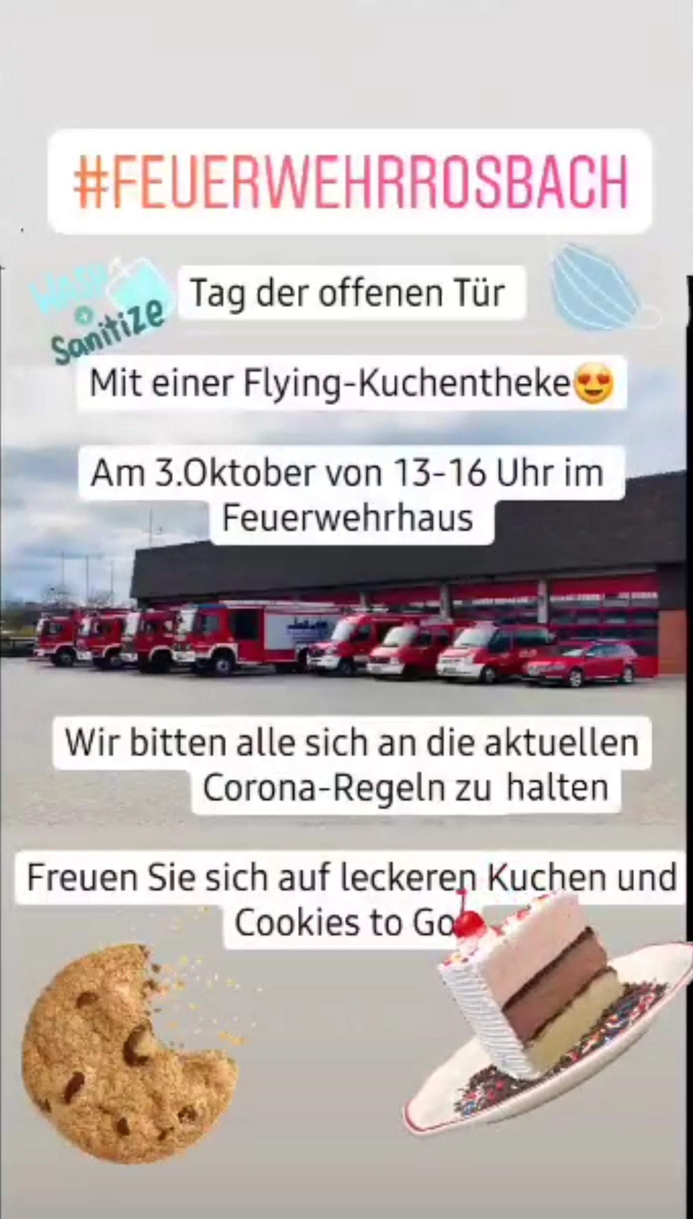 +++ Besonderer Tag der offenen Tür mit Flying Kuchentheke +++