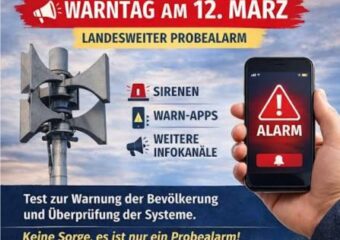 Landesweiter Warntag am 12.03.2026 Landesweiter Warntag am 12.03.2026