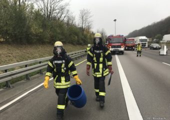 G-ABC Einsatz auf der Autobahn